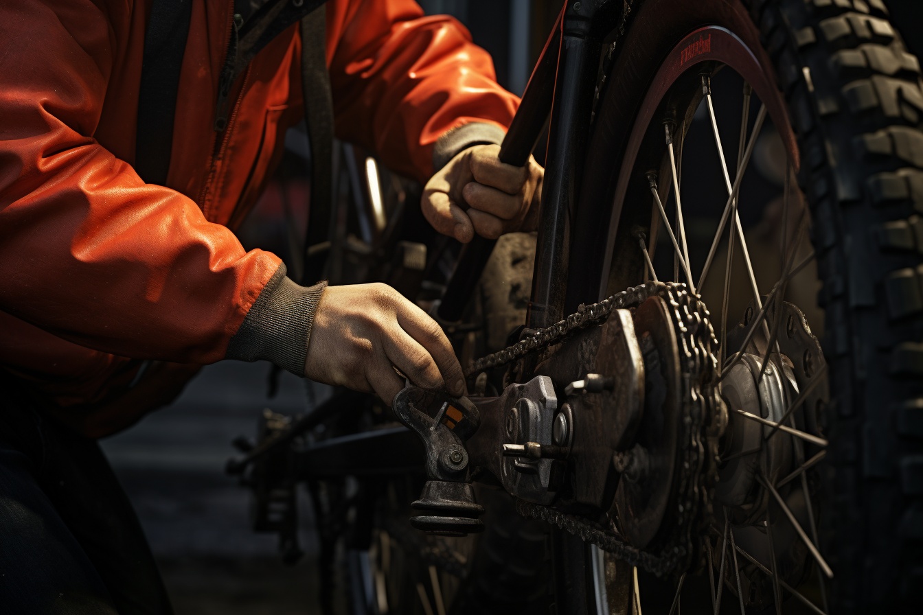 how to loosen bike chain